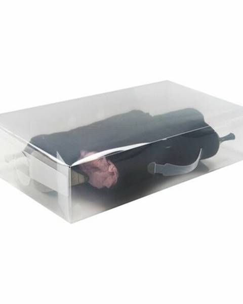 Transparentný úložný box Compactor
