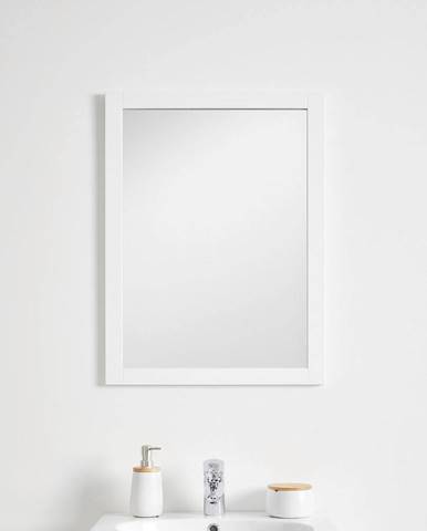 Biele zrkadlo Möbelix
